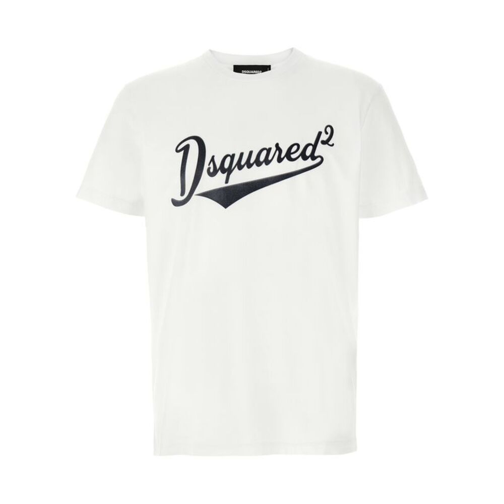 Dsquared² White Cotton Men's T-Shirt